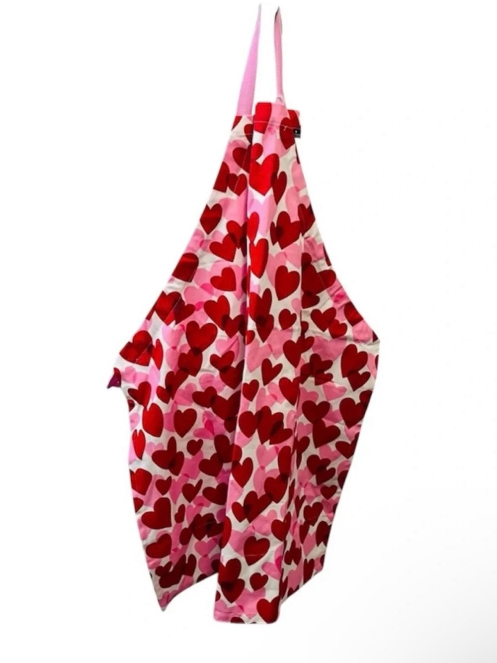 Apron Kate Spade Pink and Red Heart Print - Picture 2 of 5